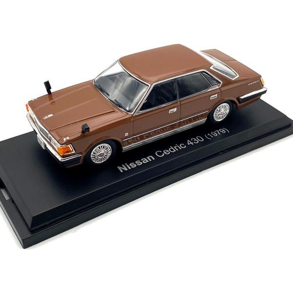 ノレブ ジェイ ニッサン セドリック (430) 79 ブラウン 1/43 キッズ こども 誕生日プ...