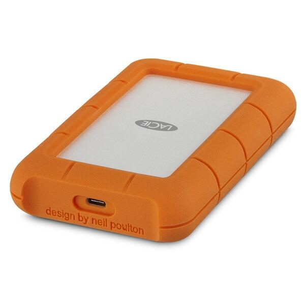 LaCie 2EUAP8 外付2.5インチ Rugged USB3.1 Type-C 1TB メーカ...