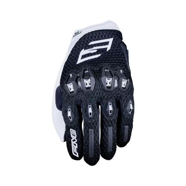 FIVE STUNT EVO 2 AIRFLOW WOMAN BLACK/WHITE S グローブ