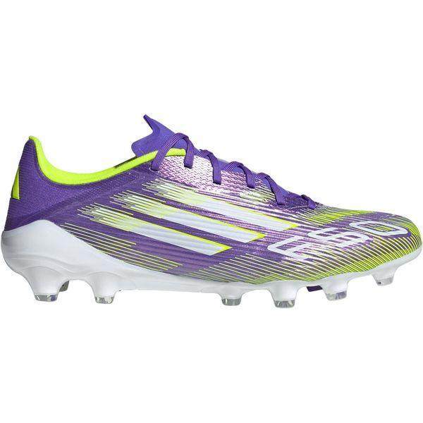 ADIDAS サッカースパイク F50 リーグ HG/AG パープル 25.5cm JQ8677