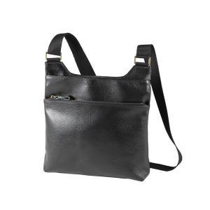 小田清 豊岡工房 牛革ボディショルダー ブラック 432301 - 最安値