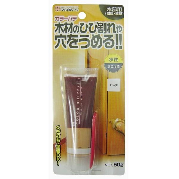 ハウスボックス NEWカラーパテ ピーチ NO.4 50g