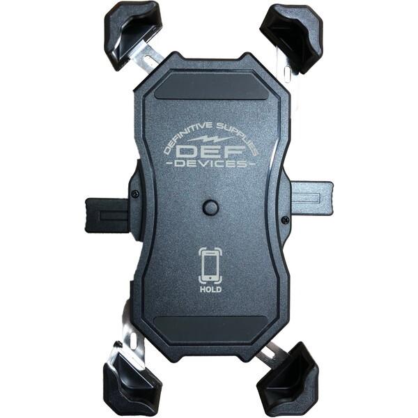 バイク　スマホホルダー 振動吸収 衝撃吸収 RIDEZ ライズ DEF-BM7 DEF ワンプッシュ...
