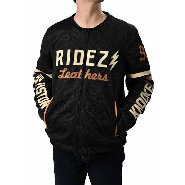 RIDEZ PISTON KNOCKER MESH JKT BK L RLSJ15 ブラック メッシ...