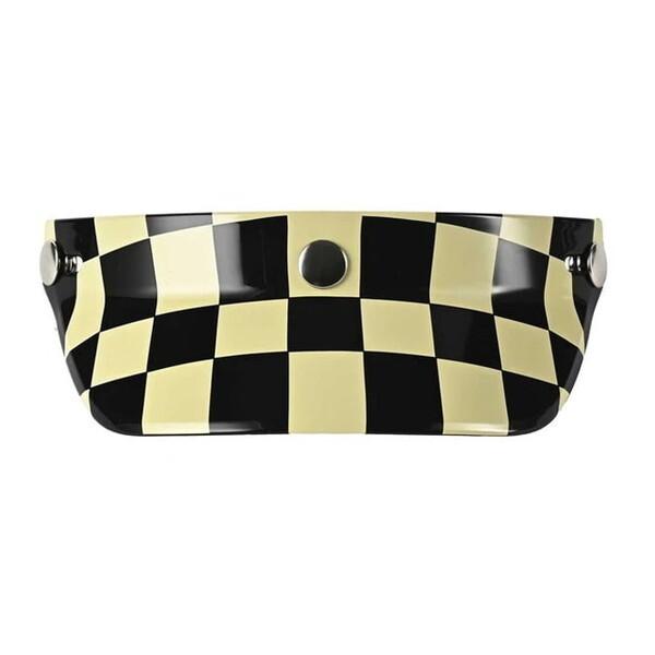 RIDEZ Duckhill Peak Visor Checker チェッカー ショートバイザー
