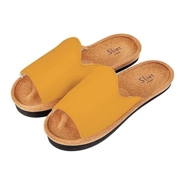 アルファックス スリエット Y-TYPE マスタード 508861 健康スリッパ