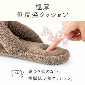 アルファックス ふんわりパイルの低反発5本指ス...の詳細画像4