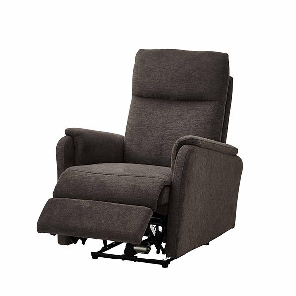 サンコウ 0044273 リヒト 1P電動ソファ FAB DBR メーカー直送