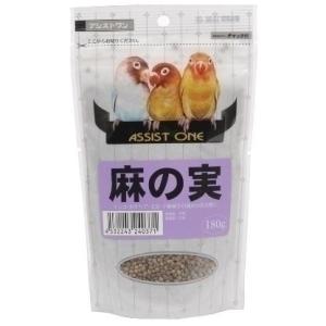 アラタ アシストONE 麻の実 180g 鳥用フード｜aprice