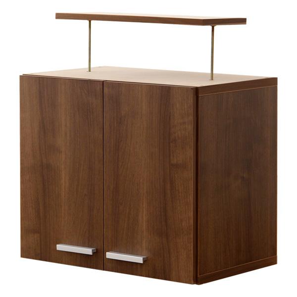 収納家具 DEALS ディールズ 上置き60cm ウォールナット ホームテイスト DSP-UE60 ...