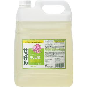 ミヨシ石鹸 業務用 そよ風 液体せっけん 5L
