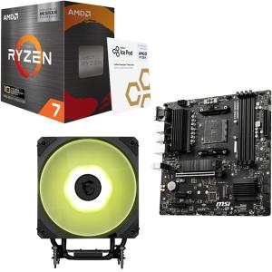 AMD Ryzen 7 9800X3D CPU + DEEPCOOL R-AK620-BKNNMT-G ブラック