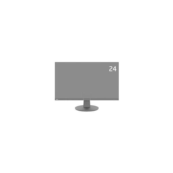 NEC LCD-L242F-BK 24型3辺狭額縁IPSワイド液晶ディスプレイ（黒色）/1920×1...