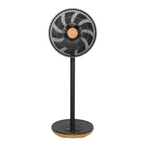 扇風機 サーキュレーター リビング扇風機 リモコン式 DCモーター 木目