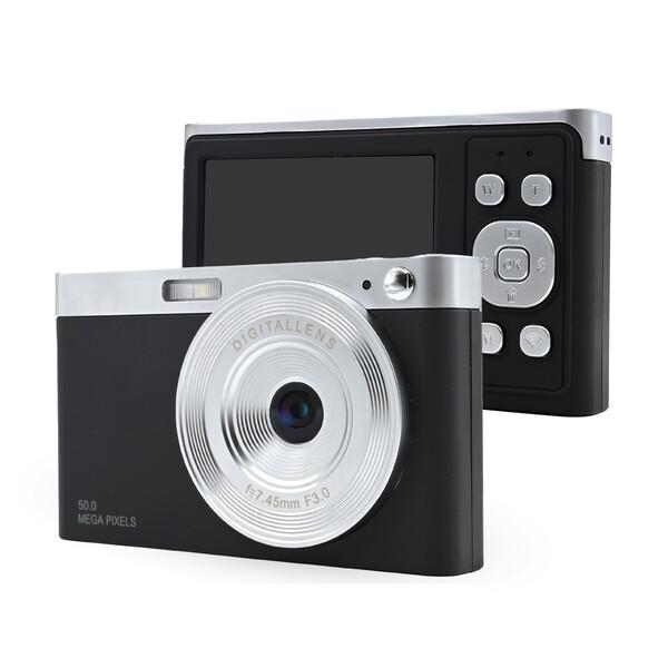 KEIYO AN-DC003(BK) ブラック コンパクトデジタルカメラ (800万画素)