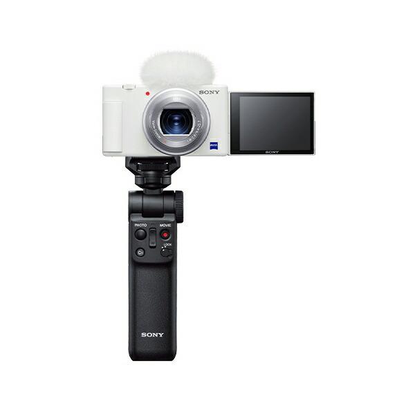 SONY ZV-1G(W) ホワイト VLOGCAM シューティンググリップキット コンパクトデジタ...