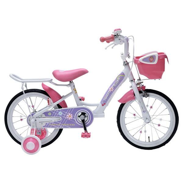 マイパラス MD-12 ラベンダー 子供用自転車(16インチ・補助輪付) メーカー直送