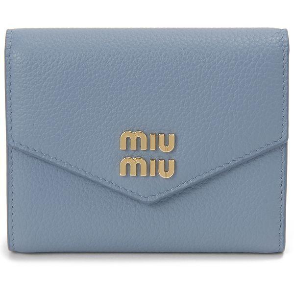 MIU MIU ミュウミュウ 三つ折り財布 レディース 5MH040 2DT7 F0637 BI F...