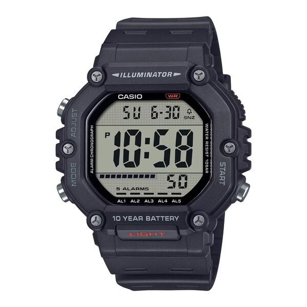 CASIO AE-1600H-1AJF ブラック クォーツ腕時計 (メンズウォッチ)