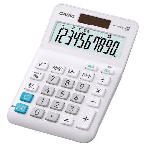 CASIO（カシオ） MW-100TC-PK ピンク 電卓(10桁・W税率計算対応