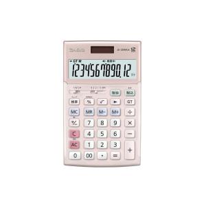 CASIO JS-20WKA-PK-N 電卓 ジャストサイズ｜aprice
