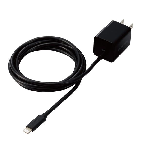 USB充電器 ELECOM エレコム MPA-ACLP05BK USB Type-C 充電器 PD ...