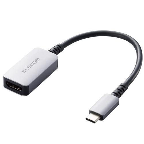 ELECOM AD-CHDMIQSSV 変換アダプター (USB Type-C to HDMI) ミ...