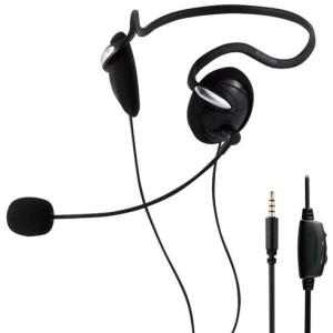 ELECOM（エレコム） ヘッドセット HS-BC05UBK ブラック 骨伝導イヤホン