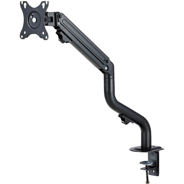 モニターアーム ELECOM エレコム DPA-SL05BK ブラック ロング アーム シングル 1...