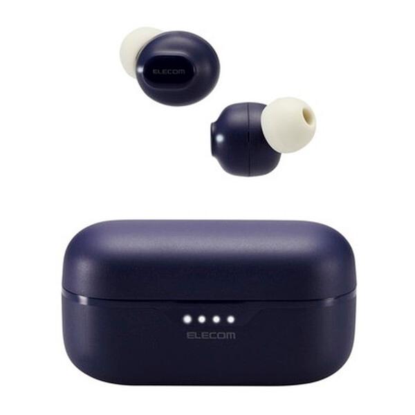 ワイヤレスイヤホン ELECOM エレコム LBT-TWS16NV ネイビー Bluetooth 5...