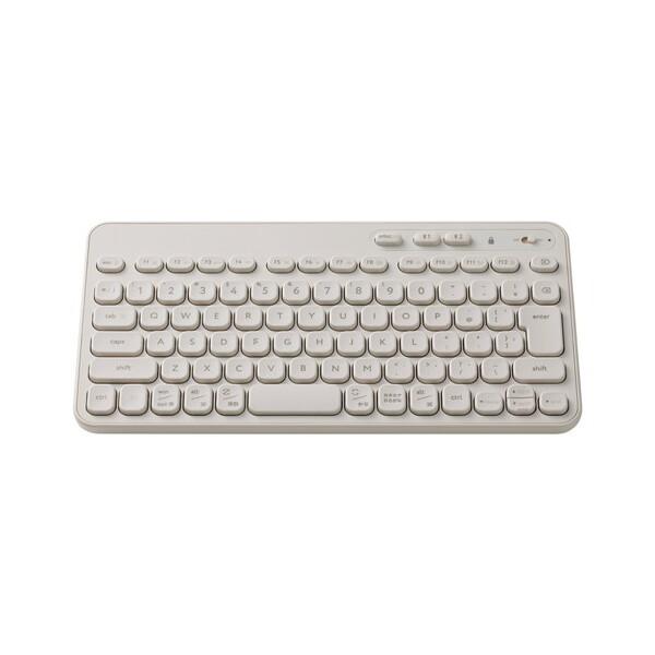 ワイヤレスキーボード ELECOM エレコム TK-CM10BMKIV Bluetooth 無線 メ...