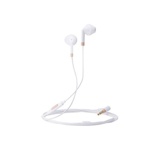 ELECOM EHP-F13IMWH-IL イヤホン 有線 マイク付き φ3.5mm 4極 L型プラ...