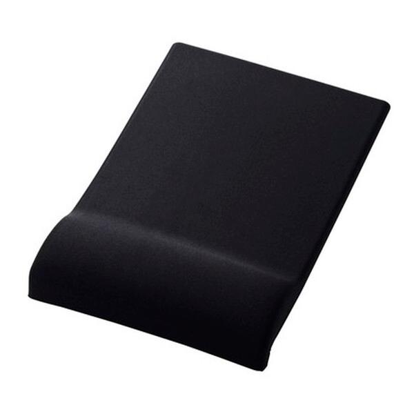 ELECOM MP-CTL01BK マウスパッド リストレスト 一体型 低反発 手首 負担軽減 コー...