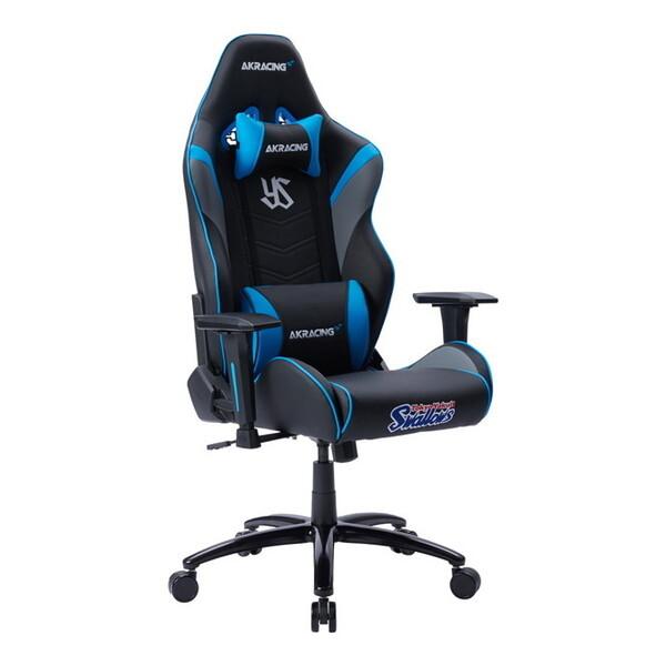 AKRacing AKR-TOKYO/YAKULT/SWALLOWS-CHAIR ブルー ゲーミング...