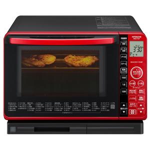 日立 MRO-VS7 レッド ヘルシーシェフ スチームオーブンレンジ（22L）
