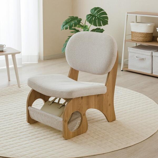 ドウシシャ ANIC-IV ルミナス アニテリア ハンモック付穴あきチェア アイボリー