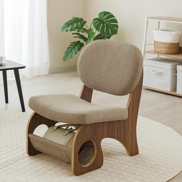 ドウシシャ ANIC-BR ルミナス アニテリア ハンモック付穴あきチェア ブラウン