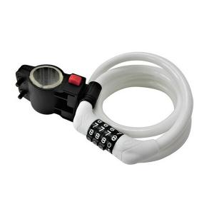 CANOVER 自転車 カギ 鍵 ワイヤー錠 LEDライト付ワイヤーロック 自転車