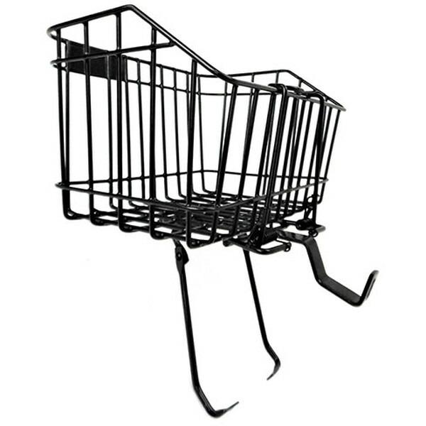 FORCE 80451 ワンタッチ前カゴ キャリヤ付 グレー