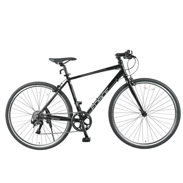 サギサカ クロスバイクアルミ FORCE Caroline 80C BK 8段変速 9302 メーカ...