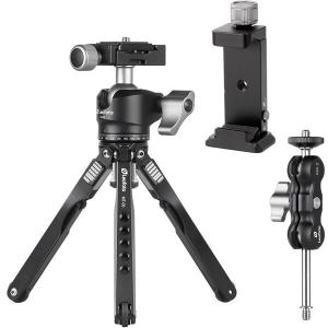 レオフォト ポケット三脚 MT03＋LH25＋AM2＋PC90II AI kit＋ケース（アルミ/2段/自由雲台付き）の商品画像