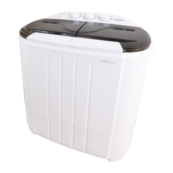洗濯機 縦型 一人暮らし 3.6kg 二槽式洗濯機 サンコー THANKO 「別洗いしま専科」3 小...