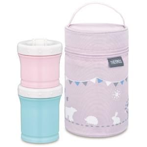 THERMOS NPE-240 P ピンク 保冷ポーチ付き 離乳食ケース｜aprice