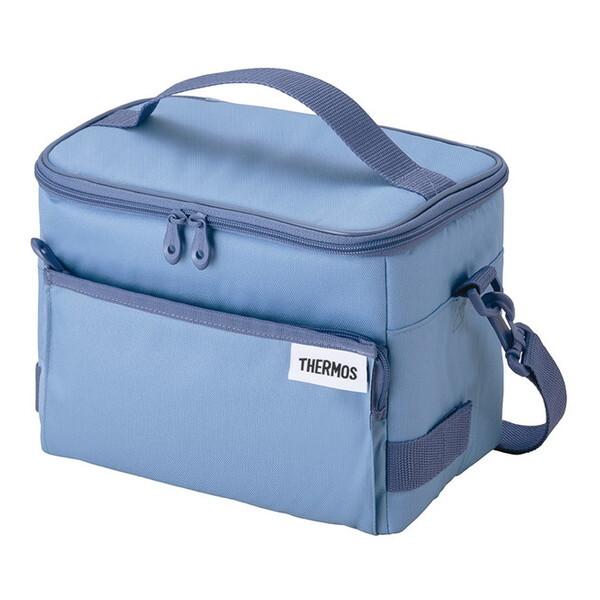 ソフトクーラー ライトブルー サーモス RFD-0051 LB コンパクトにたためる 汚れをふき取り...