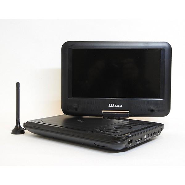 ダイニチ電子 DV-PT930 Wizz 9インチポータブルDVDプレーヤー テレビ フルセグ ワン...