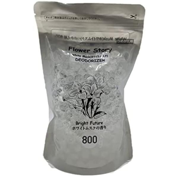 AI-WILL Flower Story 消臭ビーズ ホワイトムスクの香り つめかえ用 800g