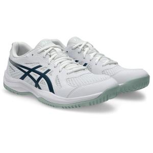 ASICS（アシックス） バレーボールシューズ UPCOURT 6 GS WHITE/BLACK