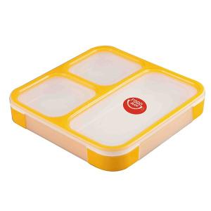 フードマン シービージャパン 薄型弁当箱 フードマン800 イエロー 弁当 弁当箱 800ml ランチボックス 電子レンジ可
