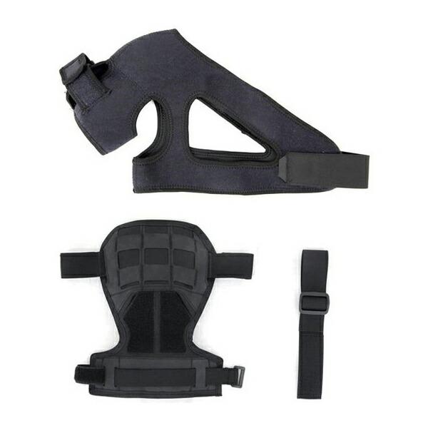 LayLax ショルダーアーマー BK S-M