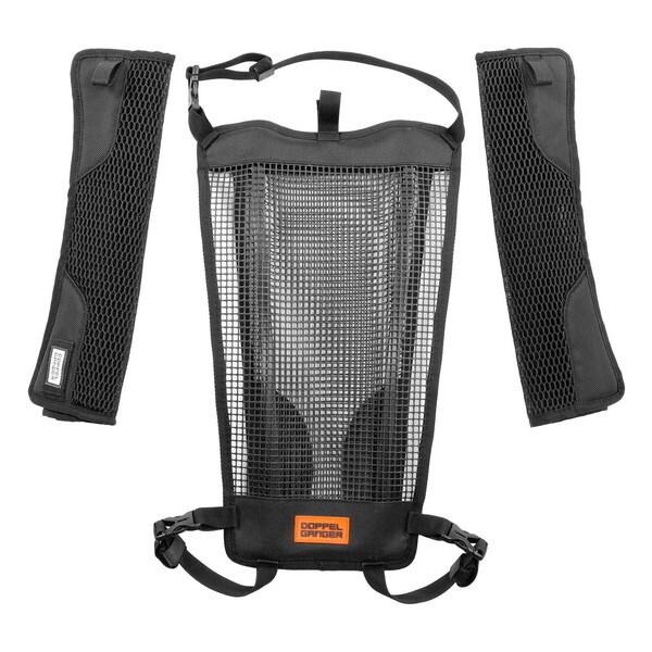 DOPPELGANGER DBT643-BK 背中肩セットで蒸れんゾ メーカー直送